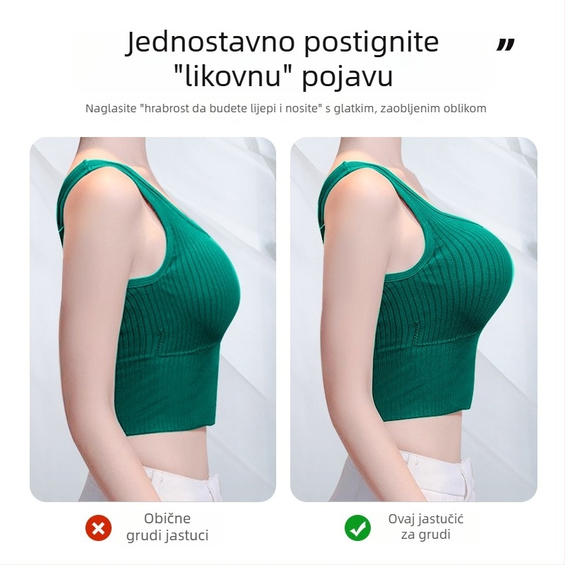 Silicone patch za grudi za vjenčanu haljinu — posebno za male grudi, push-up, protuklizno, debljina 5 cm, nevidljivo ispod odjeće
