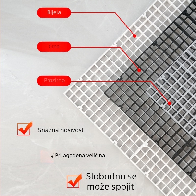 Plastična donja ploča za odvajanje akvarija, 50 g, oprema za akvarij, spremna za privatnu marku