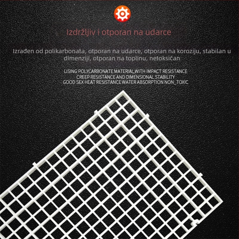 Plastična donja ploča za odvajanje akvarija, 50 g, oprema za akvarij, spremna za privatnu marku