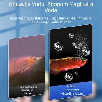 Keramički filter medij za slatkovodni akvarij — bio-medijska kugla za kulturu bakterija i pročišćavanje vode