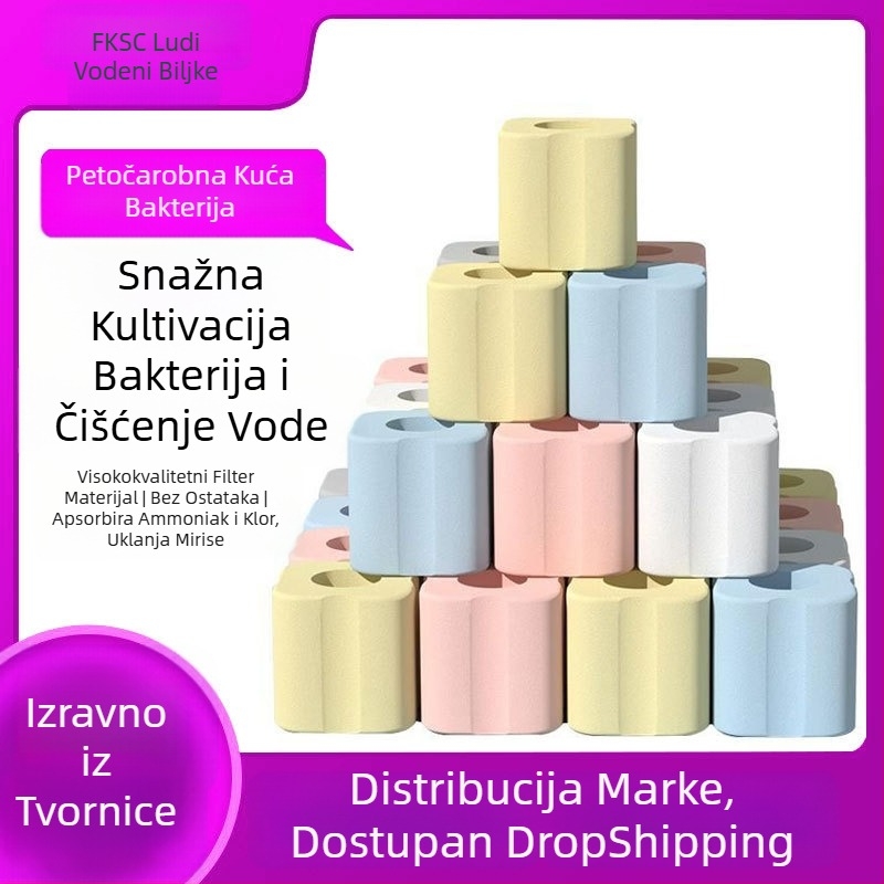 Keramički filter medij za slatkovodni akvarij — bio-medijska kugla za kulturu bakterija i pročišćavanje vode