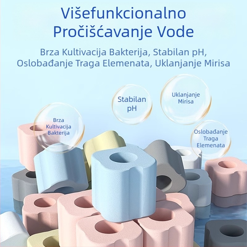 Keramički filter medij za slatkovodni akvarij — bio-medijska kugla za kulturu bakterija i pročišćavanje vode