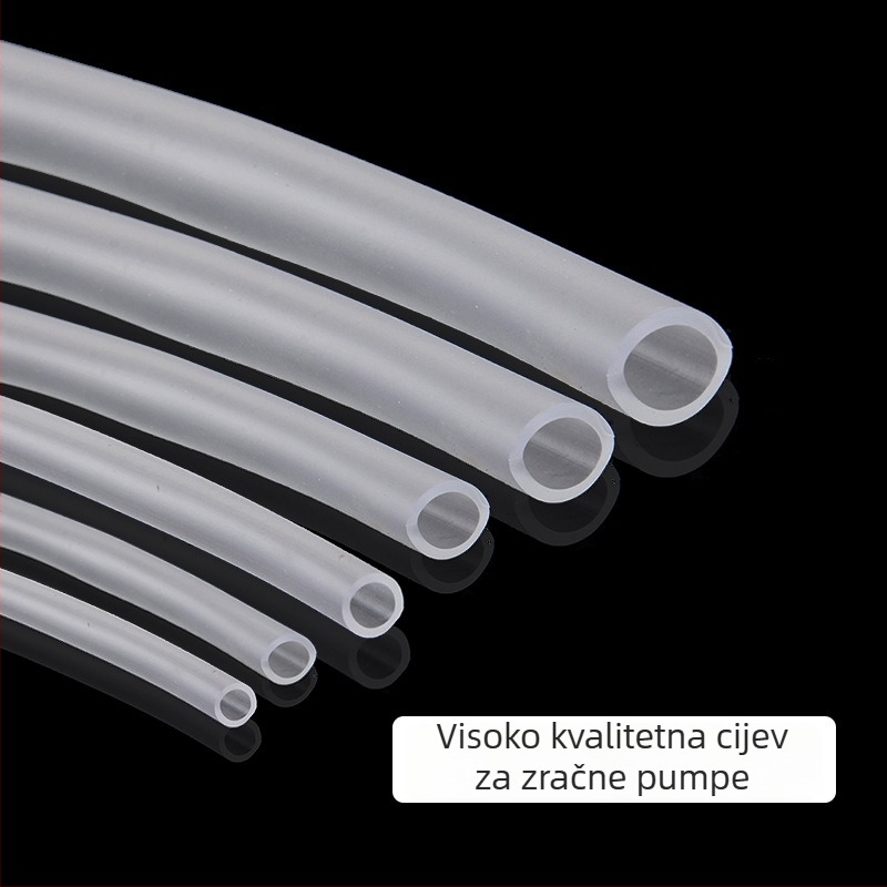 Silikonska cijev za kisik za akvarijsku pumpu zraka – 0,93 kg/rola – PJ-RG