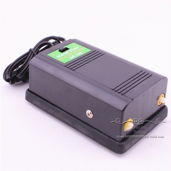 Risheng akvarijska pumpa za kisik s dvostrukom glavom - dvodijelna zračna pumpa s preciznim podešavanjem protoka kisika