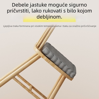 Držač za plahtu i jastuke kauča sa silikonskim ljepilom bez tragova — nevidljiva protivklizna pločica, snažna