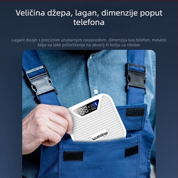 Pumpa za kisik s četiri izlaza za vanjski ribolov i kućni akvarij (Značka: Wu Shang; Težina: 120 g; Uvezeno: Ne)