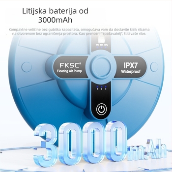 Plivaći vodeni aerator – prijenosni, automatska pumpa za kisik, težina 400 g, marka Crazy Water Plants