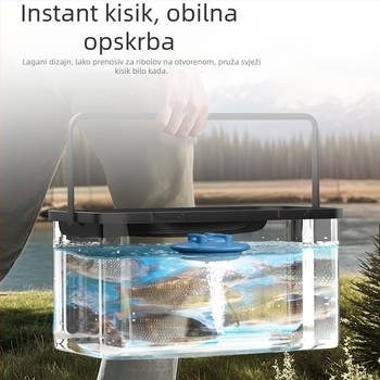 Plivaći vodeni aerator – prijenosni, automatska pumpa za kisik, težina 400 g, marka Crazy Water Plants