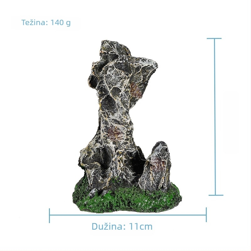 Dekorativni kamen do akvarija od smole – Taihu kamen, dekoracija za akvarij