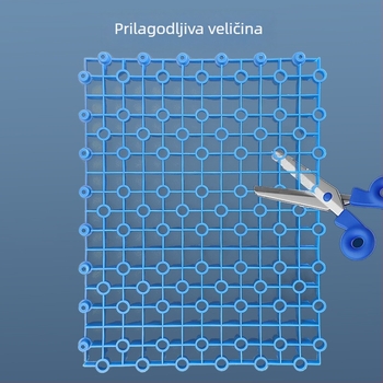 Donja filtrirajuća ploča s mrežom za akvarij namijenjen kornjačama - Materijal PP, Težina 131 g, Brand Yijingcheng