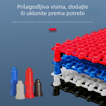 Donja filtrirajuća ploča s mrežom za akvarij namijenjen kornjačama - Materijal PP, Težina 131 g, Brand Yijingcheng