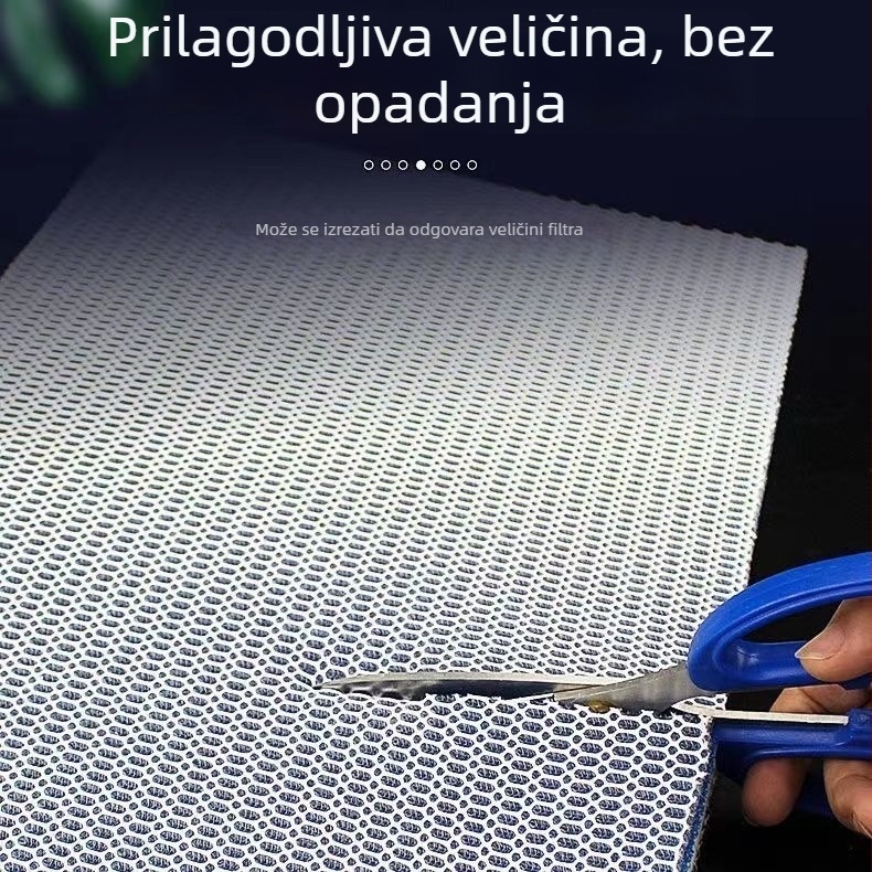 Naypet filtarna vata za akvarij – bez ljepila, 8D, debeljena