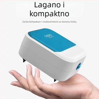 Pumpa za kisik za akvarij - tiha, Songbao, ABS, 500 g