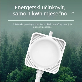 Kompaktna i izuzetno tiha pumpa za kisik u akvariju, s jednim izlazom, marka Hundreds of years of flowers, nije uvezeno