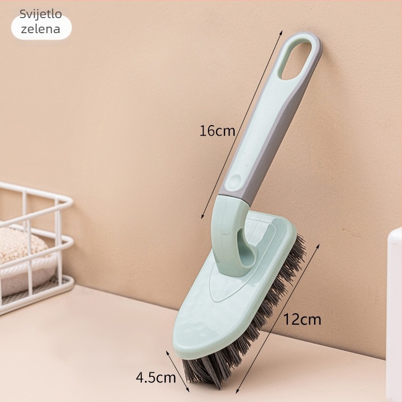 Hangge četka za kupaonicu s dugačkom ručkom za pod, pločice i fuge – plastična