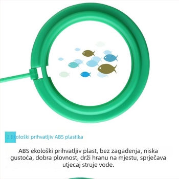 Plutajući hranilnik za ribe • Plastika • Marka: Jialu • Za akvarij