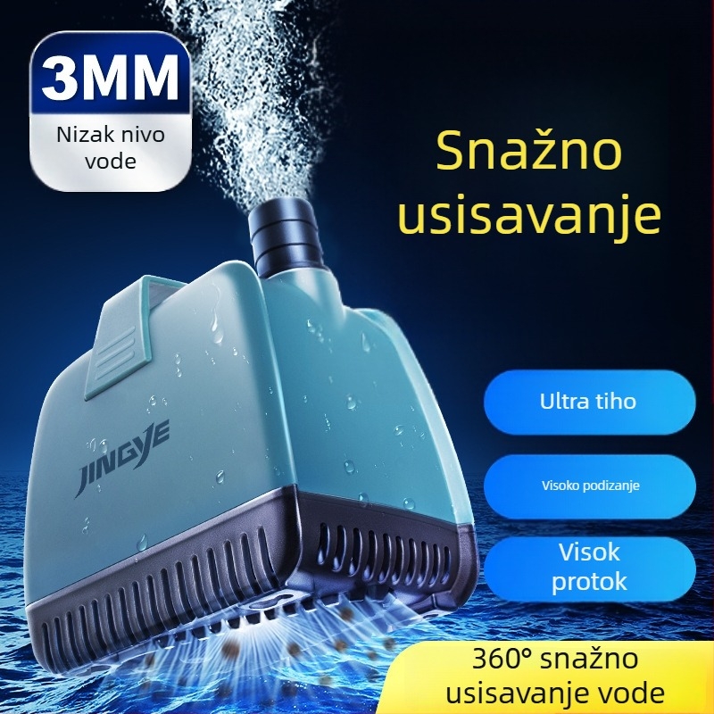 Podvodna pumpa za akvarij – filtracija i cirkulacija, plastična konstrukcija, Jingye