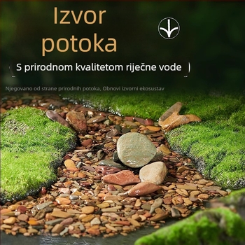 Pješčenjak pijesak za akvarij, prirodni donji substrat, ukras krajolika, 1,5 kg, porijeklo Shandong
