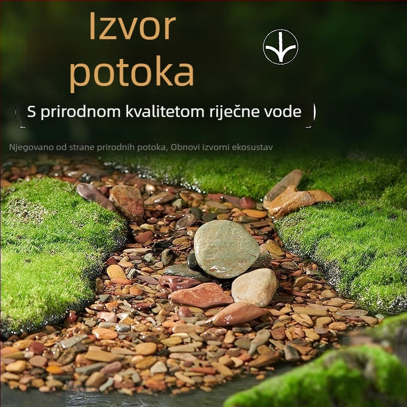 Pješčenjak pijesak za akvarij, prirodni donji substrat, ukras krajolika, 1,5 kg, porijeklo Shandong
