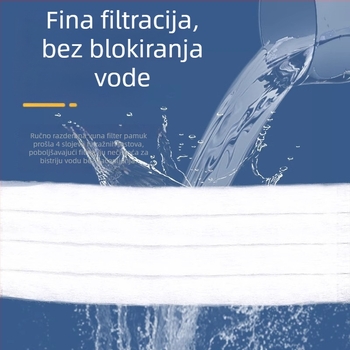Akvarijska PP pamučna filter podloga – višeslojna, ne ometa protok vode, za kutiju za filtriranje, 1 komad