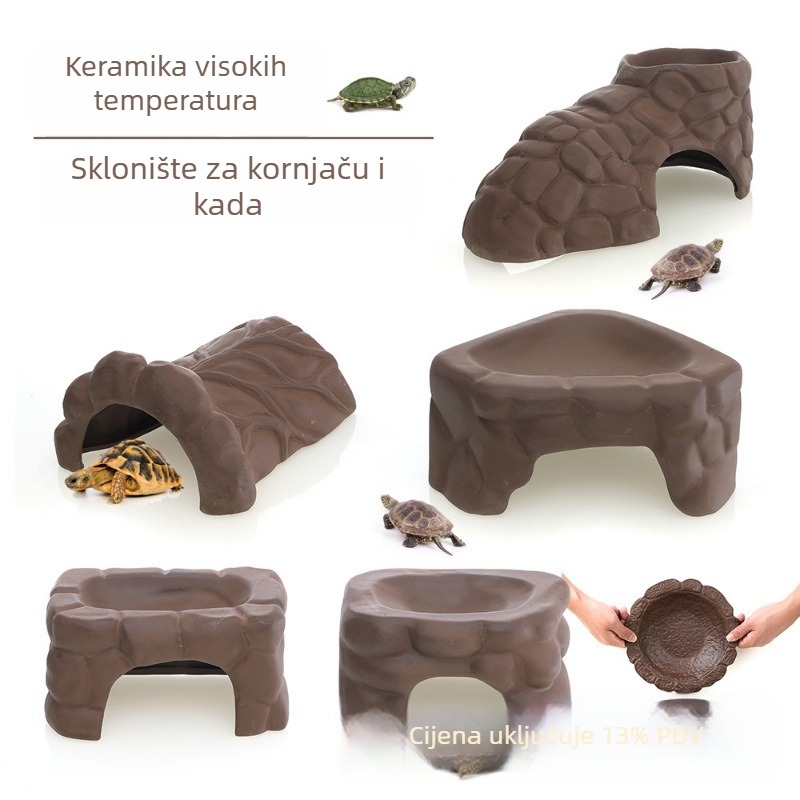 Keramička dekorativna skulptura Kornjače, Fish Family brend, kućni dekor