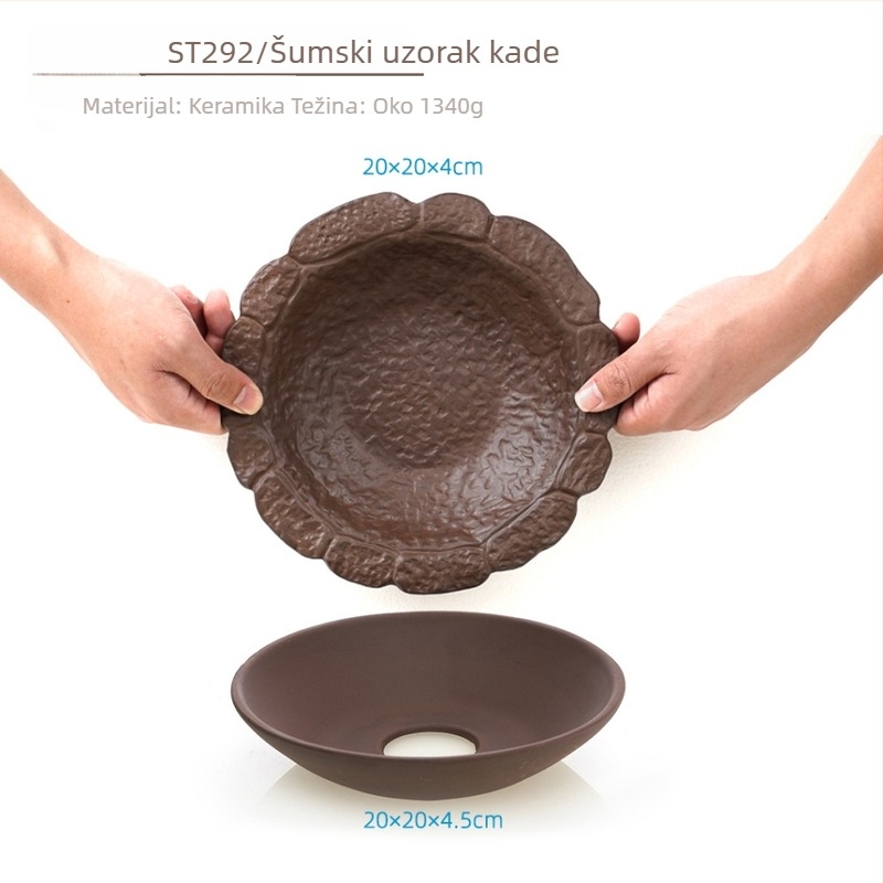 Keramička dekorativna skulptura Kornjače, Fish Family brend, kućni dekor