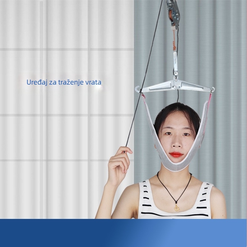 Cervikalni trakcionni uređaj za vrat – podrška vrata, zdravstveni masažni uređaj, marka Happy point, proizvođač Hengshui Xiledian Medical Equipment
