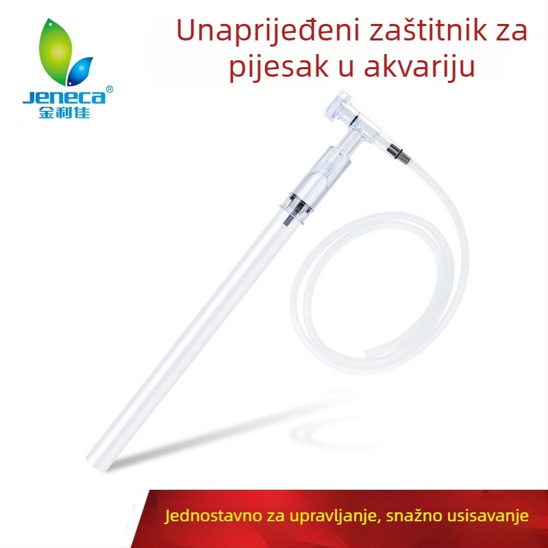 Set za čišćenje akvarija: izmjena vode, čistač pijeska, pumpa, sifon, oprema za akvarij (plastika; oprema za akvarij)