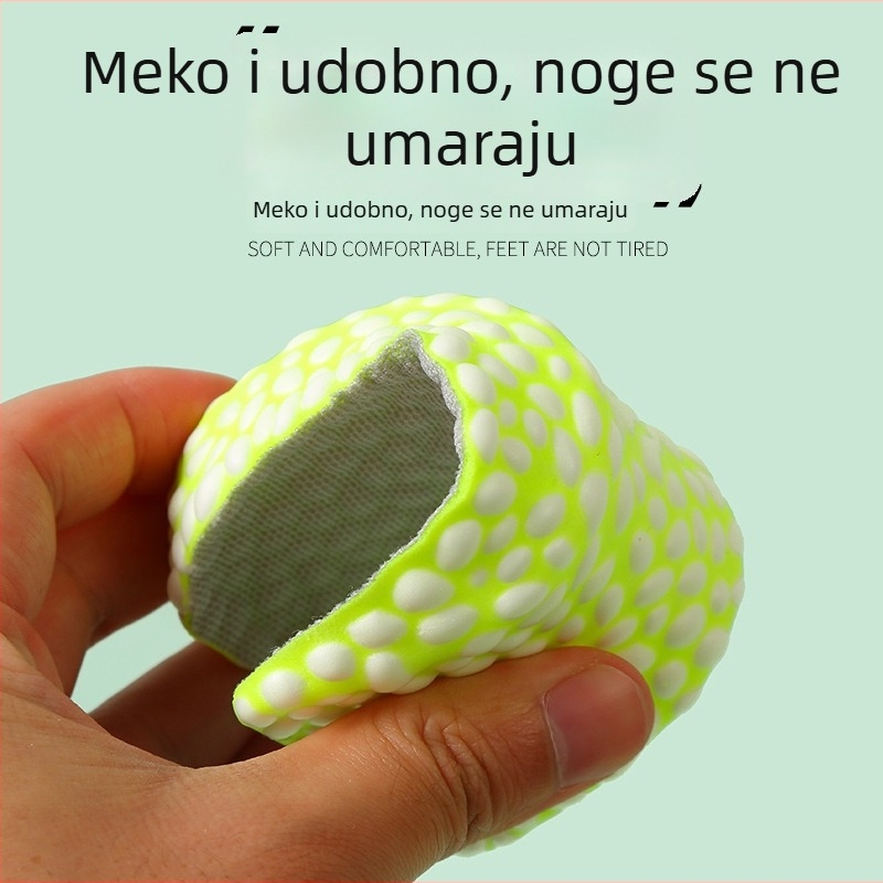 Uložak za obuću, polovični uložak, povećanje visine, mekan osjećaj, za tenisice, casual i radne cipele; Materijal: Popcorn + tkanina D01; Model: Popcorn Invisible Inner Height.