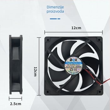 Inkubacijska oprema, HUATUO Mini Fan, model Mini Fan, kontrola temperature 37–39°C, pogodno za perad