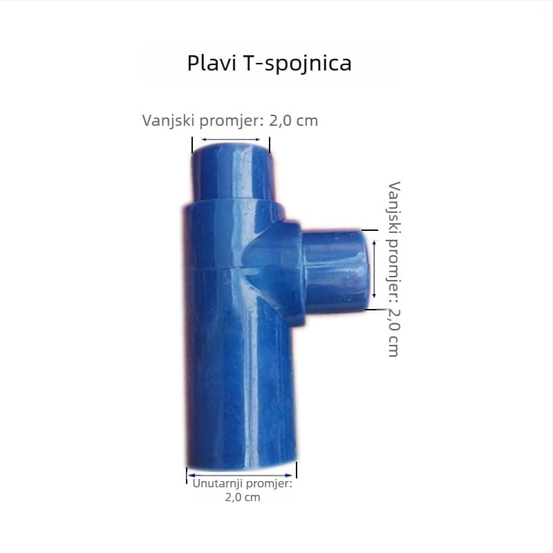 Akvarijska mlaznica s dizajnom duckbill, universalna kompatibilnost, 360° prozirni izlaz vode