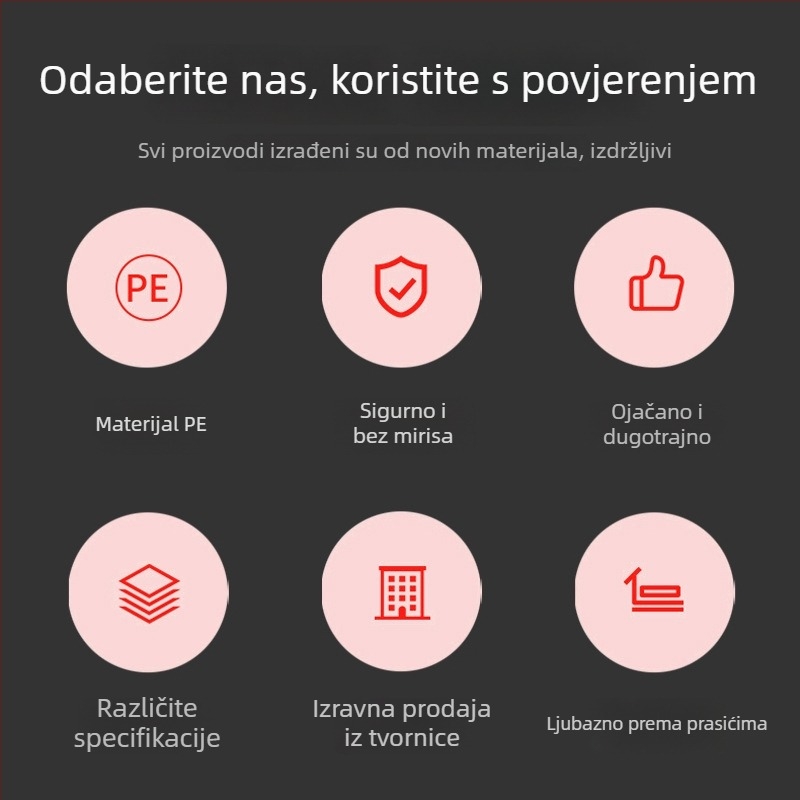 Ručni uređaj za herdanje svinja – s debelim dizajnom, plastični, izdržljiv za uzgoj svinja