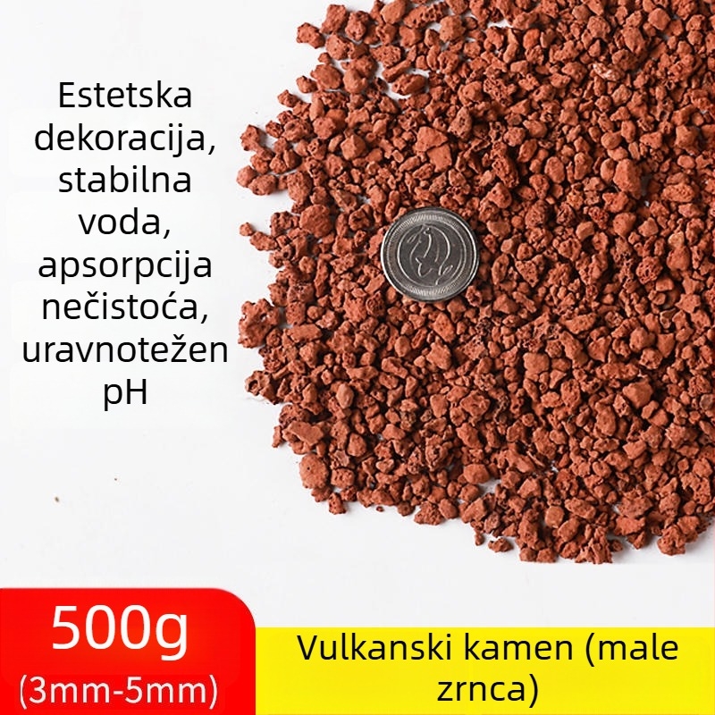 Materijal za filtriranje akvarija – Sedam u jednom filtriranje s keramnim prstenom, biokemijskim kuglicama, maifan kamenjem, vulkanskim kamenom; 0,5 kg; Marka Sensen; Za slatkovodne ribe
