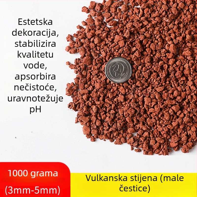Materijal za filtriranje akvarija – Sedam u jednom filtriranje s keramnim prstenom, biokemijskim kuglicama, maifan kamenjem, vulkanskim kamenom; 0,5 kg; Marka Sensen; Za slatkovodne ribe