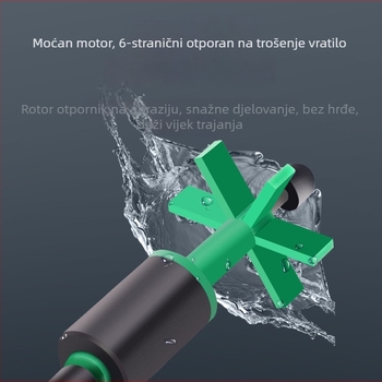 Podvodna pumpa za akvarij s oksigenacijom i filtracijom, 4u1 filter, zidna montaža, tiha i energetski učinkovita