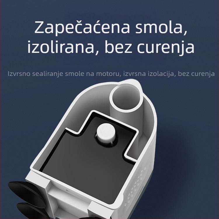 Podvodna pumpa za akvarij s oksigenacijom i filtracijom, 4u1 filter, zidna montaža, tiha i energetski učinkovita