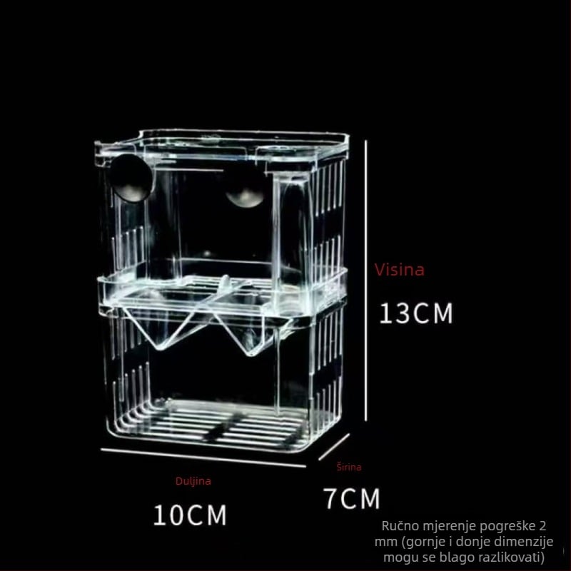 Plastična inkubacijska kutija za izleganje, izolirana