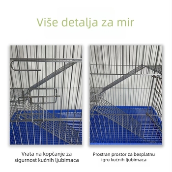 Kavez za kuniće — mrežasta konstrukcija, za kuniće, gnijezdo za kućne ljubimce