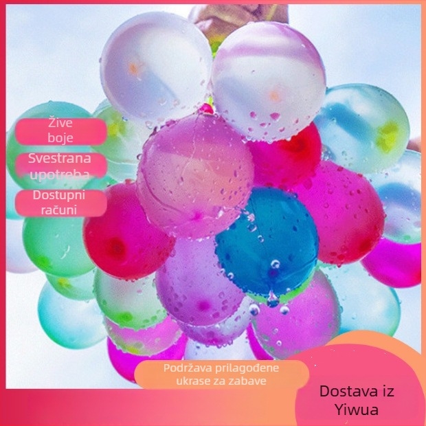 Lateksni balon, okrugli, s logotipom, pogodan za štandove