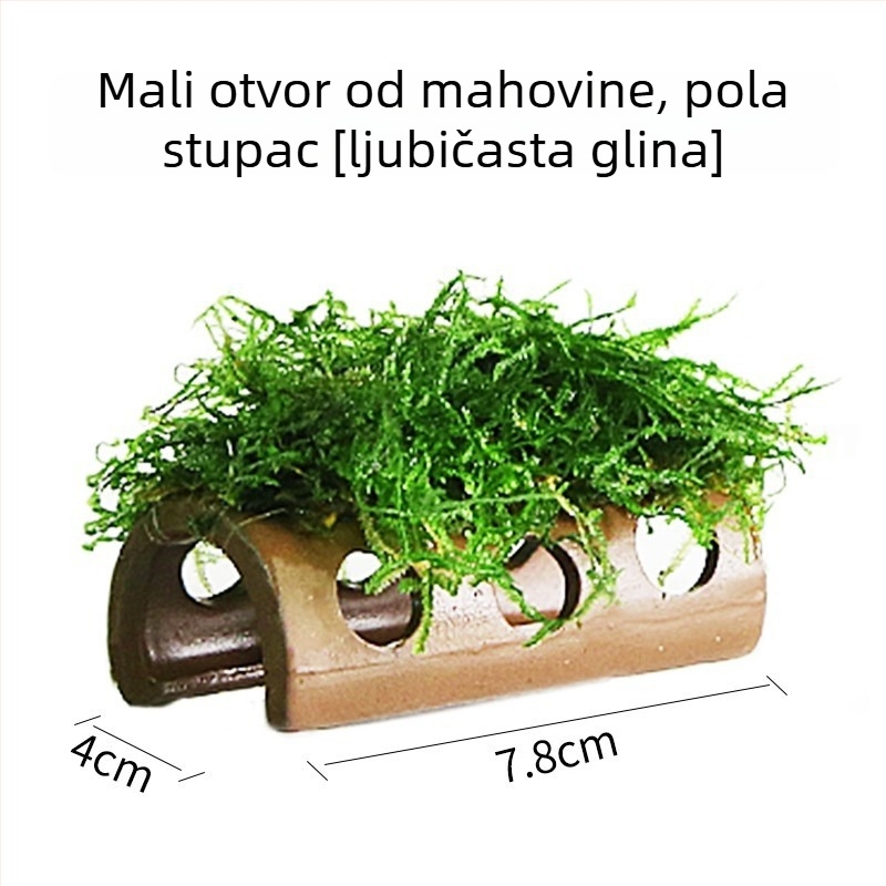 Keramički ukras akvarija – sklonište i krajolik; Brand Crazy aquatic plants; Materijal keramika; Funkcija sklonište i uređenje krajolika; Glavna namjena: uređenje krajolika, sklonište