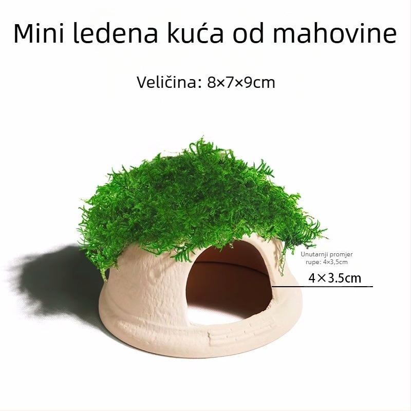Keramički ukras akvarija – sklonište i krajolik; Brand Crazy aquatic plants; Materijal keramika; Funkcija sklonište i uređenje krajolika; Glavna namjena: uređenje krajolika, sklonište