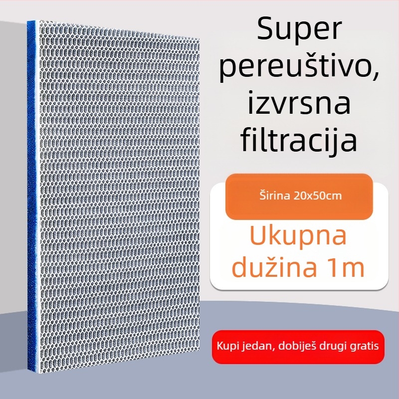 Filtracijsko pamuk za akvarij visoke gustoće čišćenja, zgusnuti filtrački materijal, biokemijsko filtriranje; materijal: Silk flower