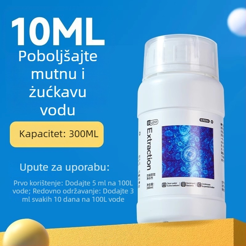 Pročišćivač vode za akvarij - YEE plastična boca, čistač vode za akvarij, 0,55 kg, proizvedeno u Kini