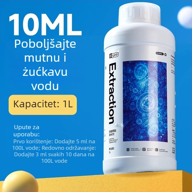 Pročišćivač vode za akvarij - YEE plastična boca, čistač vode za akvarij, 0,55 kg, proizvedeno u Kini