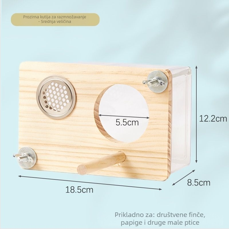 Gnijezdo za uzgoj ptica - Za male ptice - Dob: Odrasla - Podrijetlo: Shandong - Uvoz: Ne