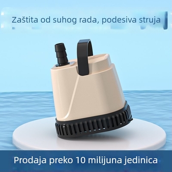 Podmorska pumpa za akvarij – donje usisavanje, filtracijska cirkulacija, iznimno tiha, ABS materijal, za izmjenu vode