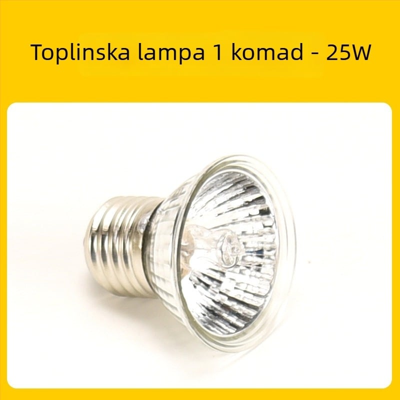 Keramička grijaća lampa za perad – konstantna temperatura, za kokoši i prepelice, inkubacija i zimsko grijanje
