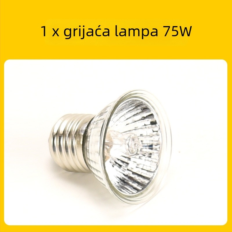 Keramička grijaća lampa za perad – konstantna temperatura, za kokoši i prepelice, inkubacija i zimsko grijanje