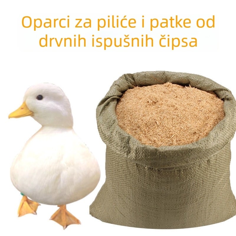 Posteljina od piljevine za kućne ljubimce, upija ulje i neutralizira mirise, paket u kilogramima za fermentacijske krevete