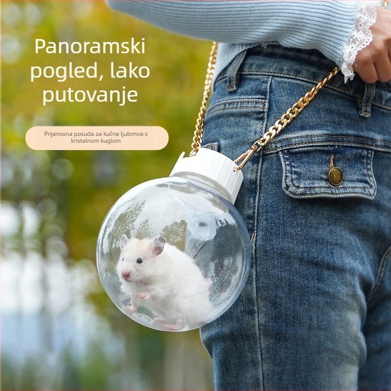 Hartley plastični kavez za hrčke za vanjsku upotrebu, prijenosni proziran prijevoznik, proizvedeno u Zhejiang